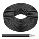 No. 12 Solar PV Double Insulated Black Wire Carisol-Black - No. 12 Awg - per ft. No. 12 Solar PV Double Insulated Black Wire Carisol-Black - No. 12 Awg - per ft.