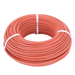 No. 12 Solar PV Double Insulated Red Wire Carisol-Red - No. 12 Awg - per ft.