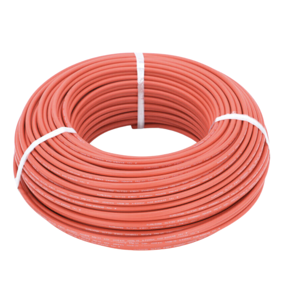 No. 12 Solar PV Double Insulated Red Wire Carisol-Red - No. 12 Awg - per ft. No. 12 Solar PV Double Insulated Red Wire Carisol-Red - No. 12 Awg - per ft.