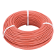No. 12 Solar PV Double Insulated Red Wire Carisol-Red - No. 12 Awg - per ft.