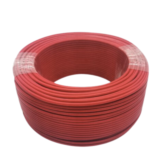 No. 12 Solar PV Double Insulated Red Wire Carisol-Red - No. 12 Awg - per ft. No. 12 Solar PV Double Insulated Red Wire Carisol-Red - No. 12 Awg - per ft.