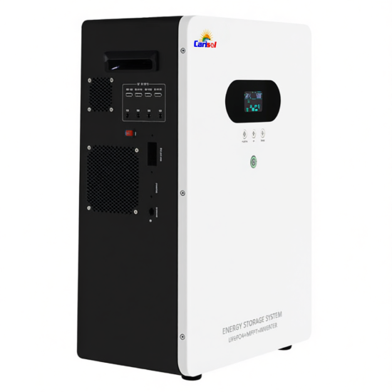 5kW Solar Power Hybrid System Carisol-AIO-ESS-LF-5048-100AH 5kW Solar Power Hybrid System Carisol-AIO-ESS-LF-5048-100AH