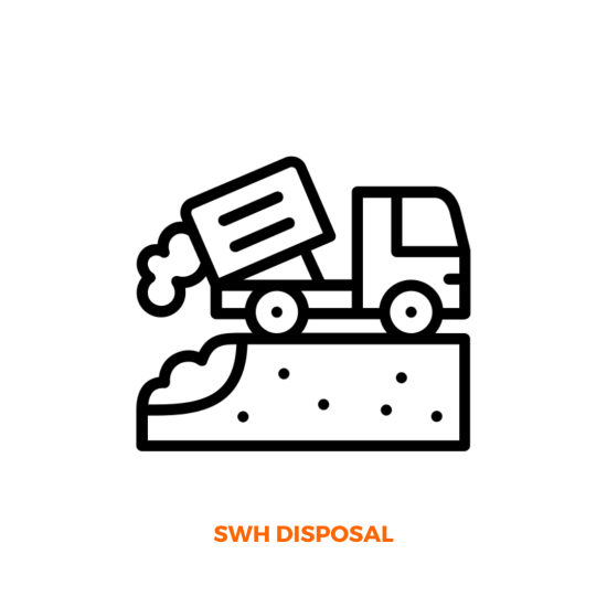 106G - 160G Solar Water Heater Carisol-400L-600L SWH Disposal