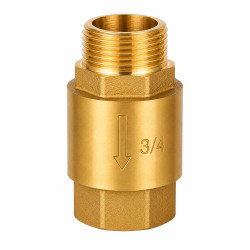 3-4 in Copper Check Valve Carisol-One Way Input