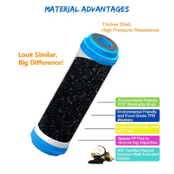 20 in  PP Carbon Filter Cartridge Carisol-5 Micron Bead Cart 