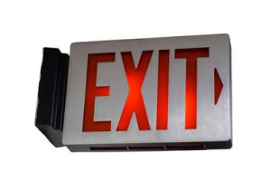 Fire Alarm Exit Signs