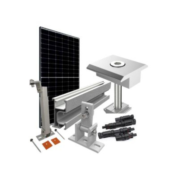 Solar Panels, Rackings and Connectors