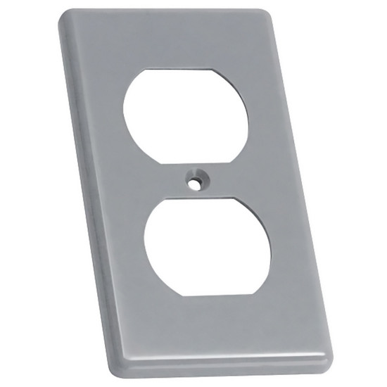 100 mm x 50 mm Handy Box Plug Cover Carisol-Electrical 4 x 2 Metal Plug Cover