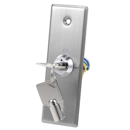 Tubular Key Switch with Surface Plate CodeMaxx-DS-100KS-06