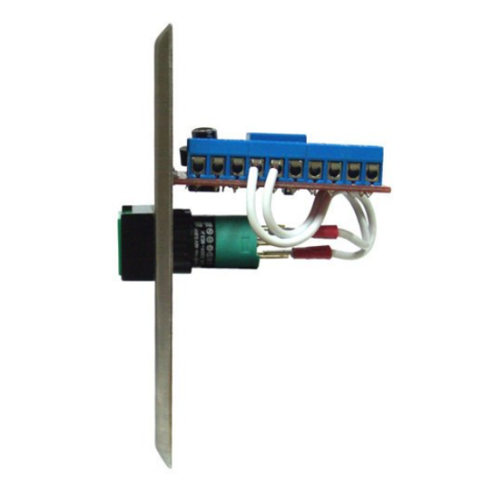 Green Lighted Push Button with Metal Plate Seco-Larm-SD-7103GC Green Lighted Push Button with Metal Plate Seco-Larm-SD-7103GC
