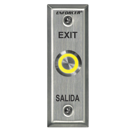 L.E.D Multicolor Vandal-Resistant Push Button and Plate Seco-Larm-SD-7175SG L.E.D Multicolor Vandal-Resistant Push Button and Plate Seco-Larm-SD-7175SG