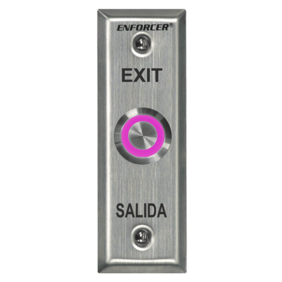 L.E.D Multicolor Vandal-Resistant Push Button and Plate Seco-Larm-SD-7175SG L.E.D Multicolor Vandal-Resistant Push Button and Plate Seco-Larm-SD-7175SG