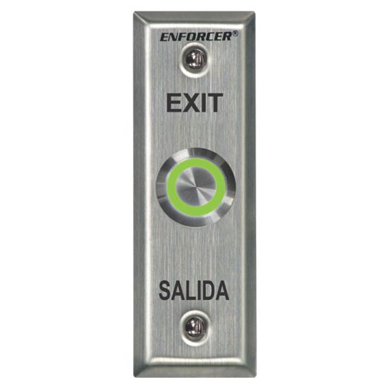 L.E.D Multicolor Vandal-Resistant Push Button and Plate Seco-Larm-SD-7175SG L.E.D Multicolor Vandal-Resistant Push Button and Plate Seco-Larm-SD-7175SG