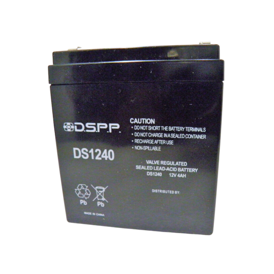 12V - 4Amp Sealed Lead Acid Battery DSPP-DS1240