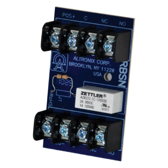 12VDC - 24 VDC Sensitive Relay Module Altronix-RBSN 12VDC - 24 VDC Sensitive Relay Module Altronix-RBSN