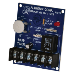 6VDC or 24 VDC Programmable Timer Relay  Altronix-6030