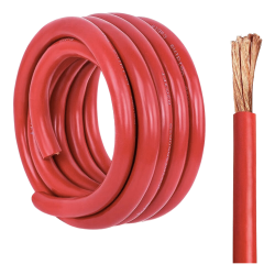 10 AWG DC Cable Red Carisol-10 AWG-DC-Red - per ft.