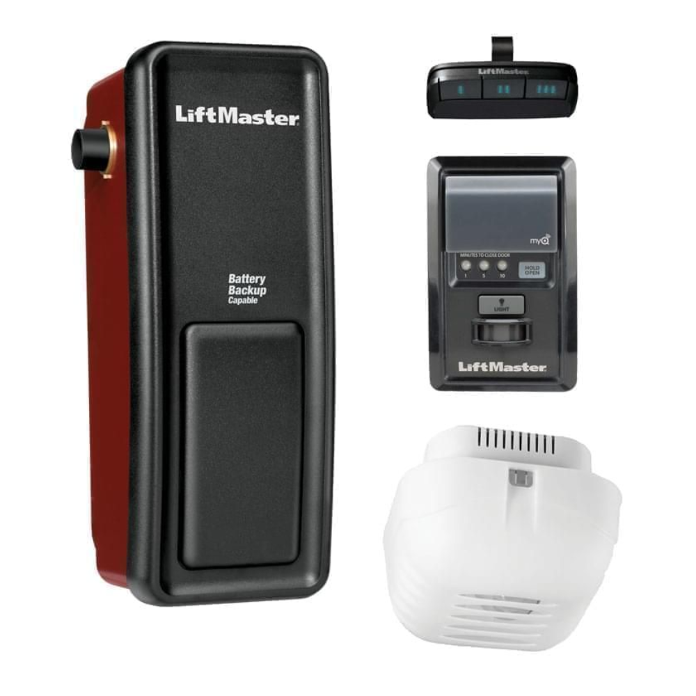 10ft Jackshaft Garage Door Opener - with WiFi Liftmaster-8500-W ...