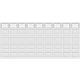 20FT Waterford - Garage Door Window Set Premier-P-9-GDW-WAT-20FT-9x1PIECE 20FT Waterford - Garage Door Window Set Premier-P-9-GDW-WAT-20FT-9x1PIECE