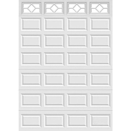 10FT Waterford - Garage Door Window Set Carisol-CA-4-GDW-WAT-10FT-4x1PIECE