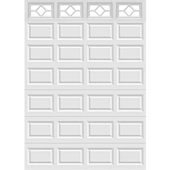10FT Waterford - Garage Door Window Set Carisol-CA-4-GDW-WAT-10FT-4x1PIECE