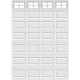 10FT Stockton - Garage Door Window Set Premier-P-4-GDW-STO-10FT-4x1PIECE