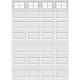 10FT Stockton - Garage Door Window Set Premier-P-4-GDW-STO-10FT-4x1PIECE