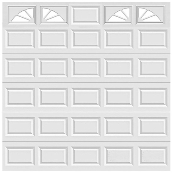 12FT Wagon Wheel - Garage Door Window Set Carisol-CA-5-GDW-WAG-12FT-1x2PIECE