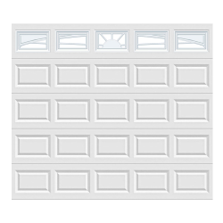 12FT Sunray - Garage Door Window Set Premier-P-5-GDW-SUN-12FT-1x5PIECE