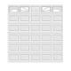12FT Sunray - Garage Door Window Set Carisol-CA-4-GDW-SUN-12FT-1x4PIECE