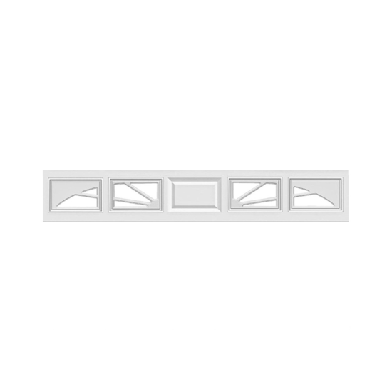 12FT Sunray - Garage Door Window Set Carisol-CA-4-GDW-SUN-12FT-1x4PIECE