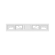 12FT Sunray - Garage Door Window Set Carisol-CA-4-GDW-SUN-12FT-1x4PIECE