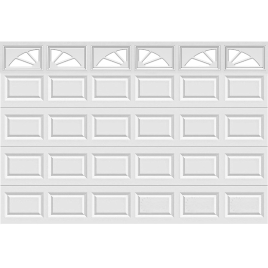 14FT Wagon Wheel - Garage Door Window Set Clopay-A-6-GDW-WAG-14FT-3x2PIECE