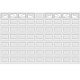 20FT Sunray - Garage Door Window Set Premier-P-9-GDW-SUN-20FT-1x5PIECE 20FT Sunray - Garage Door Window Set Premier-P-9-GDW-SUN-20FT-1x5PIECE