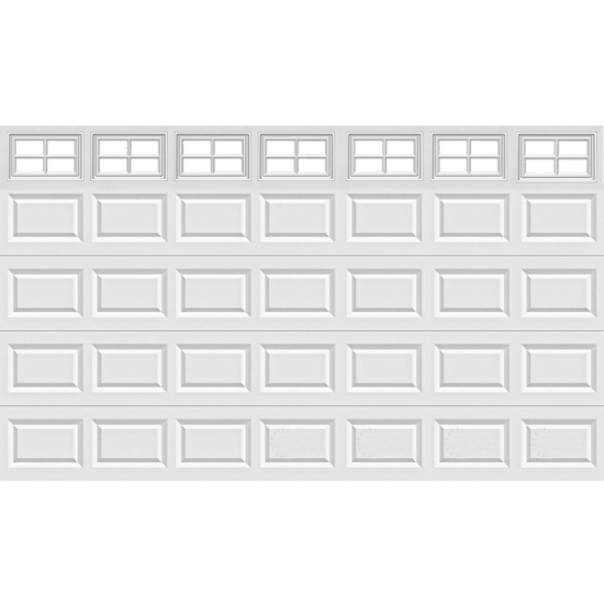 16FT Stockton - Garage Door Window Set Premier-P-7-GDW-STO-16FT-7x1PIECE