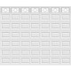 16FT Waterford - Garage Door Window Set Carisol-CA-7-GDW-WAT-16FT-7x1PIECE 16FT Waterford - Garage Door Window Set Carisol-CA-7-GDW-WAT-16FT-7x1PIECE