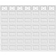 16FT Waterford - Garage Door Window Set Carisol-CA-7-GDW-WAT-16FT-7x1PIECE 16FT Waterford - Garage Door Window Set Carisol-CA-7-GDW-WAT-16FT-7x1PIECE
