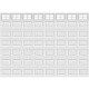 18FT Colonial - Garage Door Window Set Clopay-A-8-GDW-COL-18FT-8x1PIECE 18FT Colonial - Garage Door Window Set Clopay-A-8-GDW-COL-18FT-8x1PIECE
