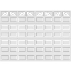 18FT Wagon Wheel - Garage Door Window Set Clopay-A-8-GDW-COL-18FT-4x2PIECE
