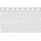 18FT Waterford - Garage Door Window Set Carisol-CA-8-GDW-WAT-18FT-8x1PIECE 18FT Waterford - Garage Door Window Set Carisol-CA-8-GDW-WAT-18FT-8x1PIECE
