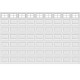 20FT Colonial - Garage Door Window Set Clopay-A-9-GDW-COL-20FT-9x1PIECE 20FT Colonial - Garage Door Window Set Clopay-A-9-GDW-COL-20FT-9x1PIECE