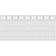 20FT Colonial - Garage Door Window Set Clopay-A-9-GDW-COL-20FT-9x1PIECE 20FT Colonial - Garage Door Window Set Clopay-A-9-GDW-COL-20FT-9x1PIECE