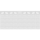 20FT Wagon Wheel - Garage Door Window Set Carisol-CA-9-GDW-WAG-20FT-5x2PIECE 20FT Wagon Wheel - Garage Door Window Set Carisol-CA-9-GDW-WAG-20FT-5x2PIECE