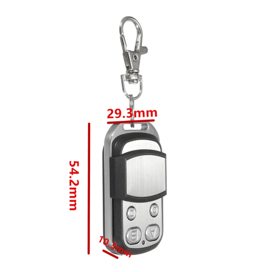 4 Ch. Gate Opener Remote Transmitter Proteco-PTX4P