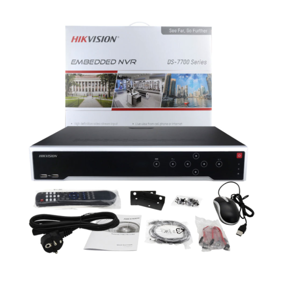 32CH. 4K PoE Network Video Recorder Hikvision-DS-7732NI-K4