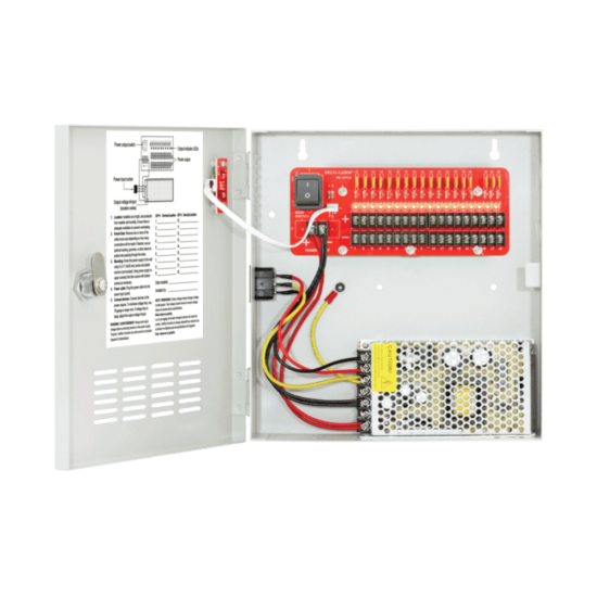 18Ch. - 12VDC 10A Switching CCTV Power Supply Seco-Larm-PC-U1810-PULQ