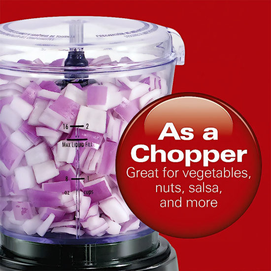 12 Speed Blender with Food Chopper Hamilton Beach-HB58149-58159