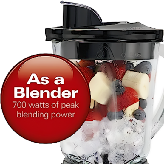 12 Speed Blender with Food Chopper Hamilton Beach-HB58149-58159 12 Speed Blender with Food Chopper Hamilton Beach-HB58149-58159
