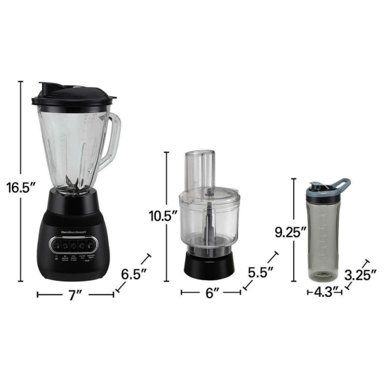 2 IN ONE Blenders Hamilton Beach-HB58176 2 IN ONE Blenders Hamilton Beach-HB58176