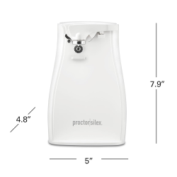 Cord Storage Electric Can Opener Proctor Silex-PS75224 Cord Storage Electric Can Opener Proctor Silex-PS75224